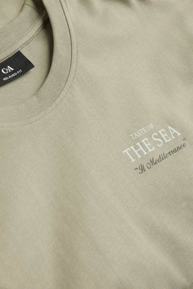 Herren - T-Shirt - Regular Fit - grün