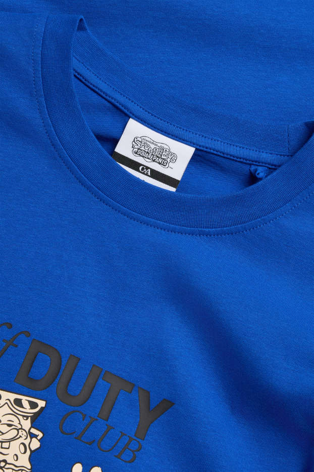 Home - Samarreta de màniga curta - relaxed fit - Bob Esponja - blau