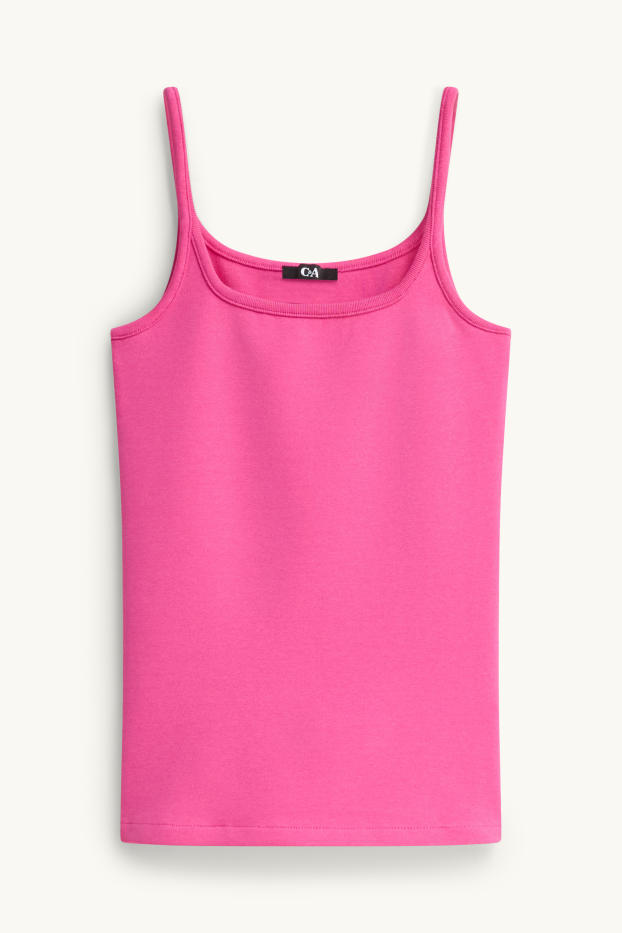 Dames - Top - fuchsiarood