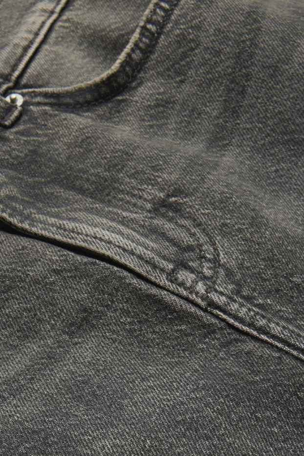 Damen - Jeansrock - dunkelgrau