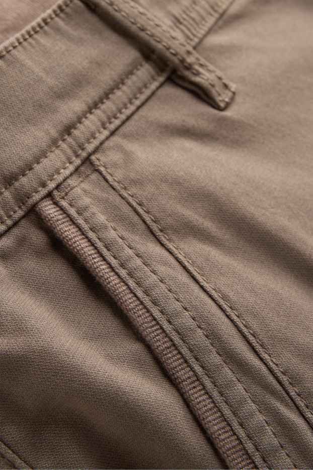 Heren - Cargoshort - bruin