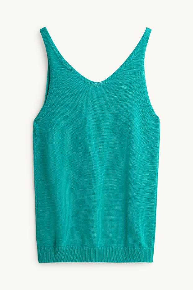 Dámské - Top - tyrkysová