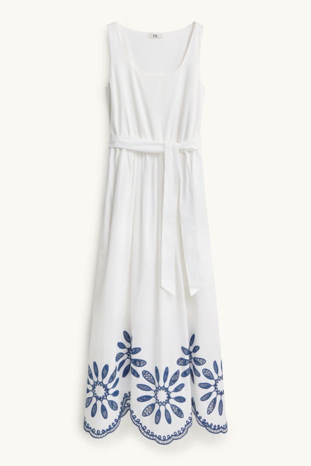 Dámské - Šaty fit & flare - bílá