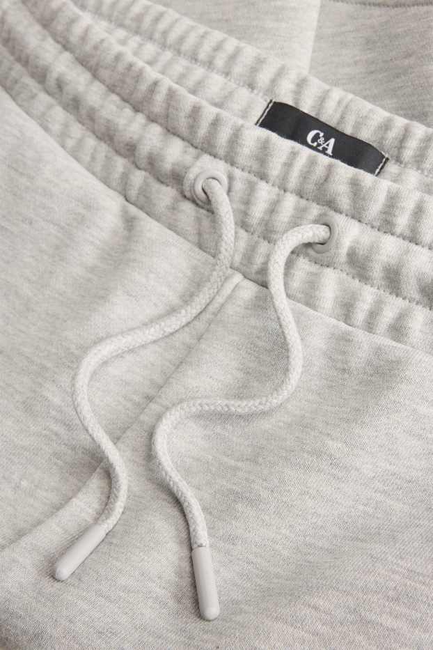 Heren - Sweatshort - grijs