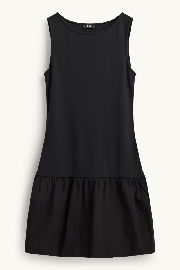 Damen - Kleid - Straight Fit - schwarz