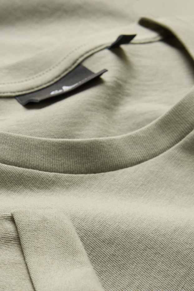 Uomo - T-shirt - slim fit - verde