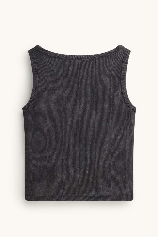 Copii - Fete - Top - reiat - gri închis