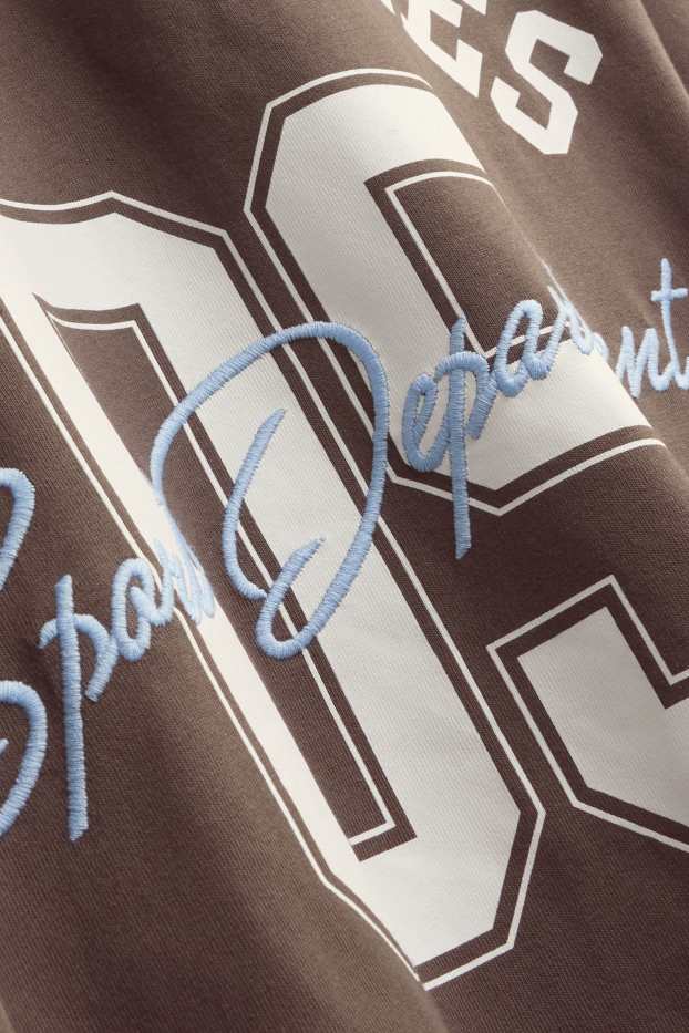 Kinderen: meisjes - Los Angeles - T-shirt - bruin