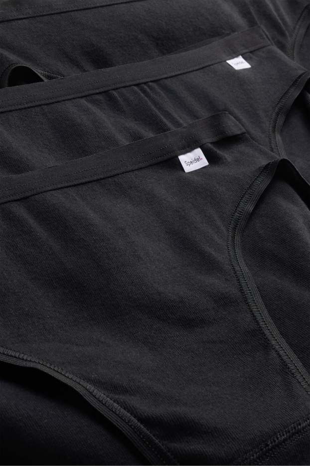 Damen - Multipack 3er - Slip - schwarz