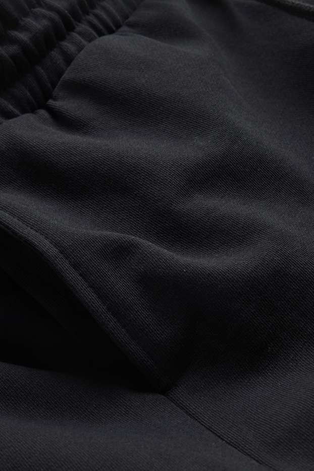 Femmes - Short en molleton - noir