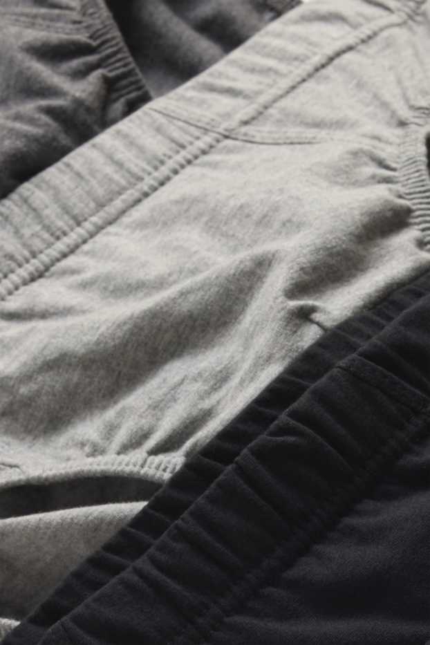 Herren - Multipack 3er - Slip - grau