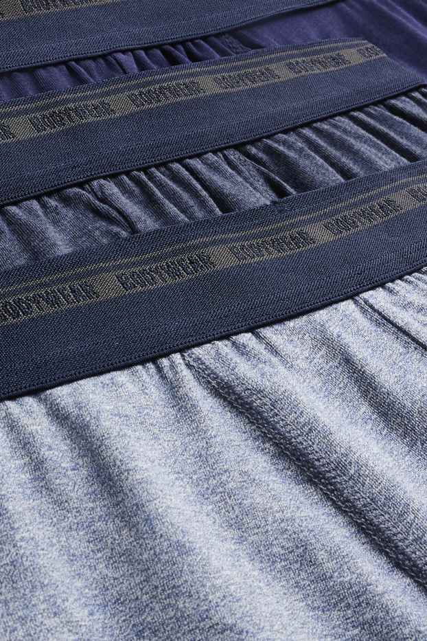 Herren - Multipack 3er - Trunks - dunkelblau