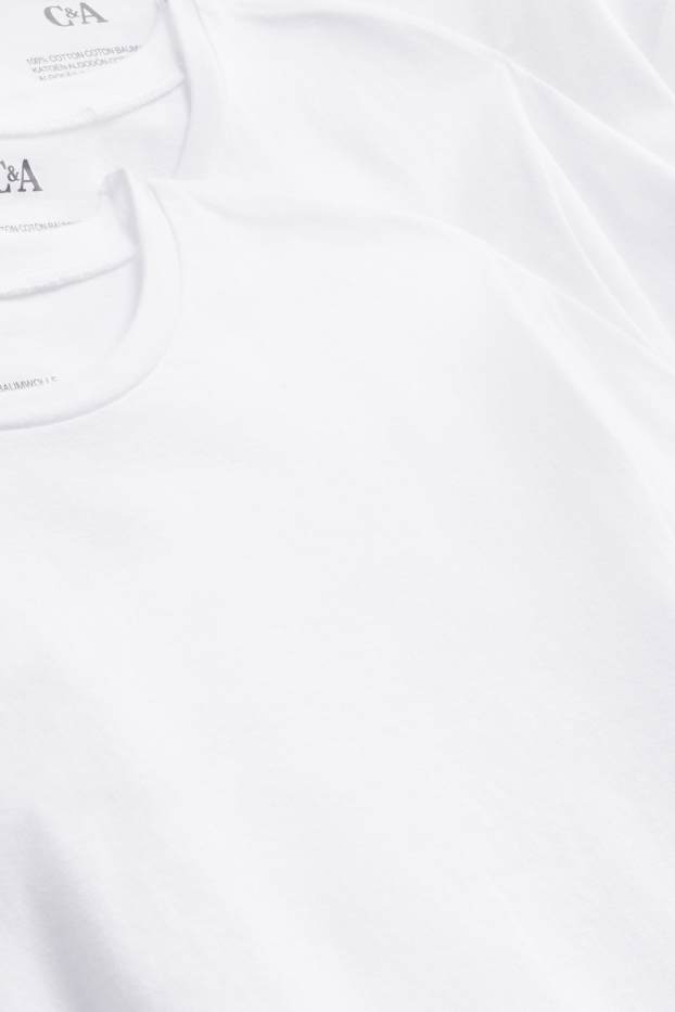 Heren - Set van 3 - onderhemd - wit