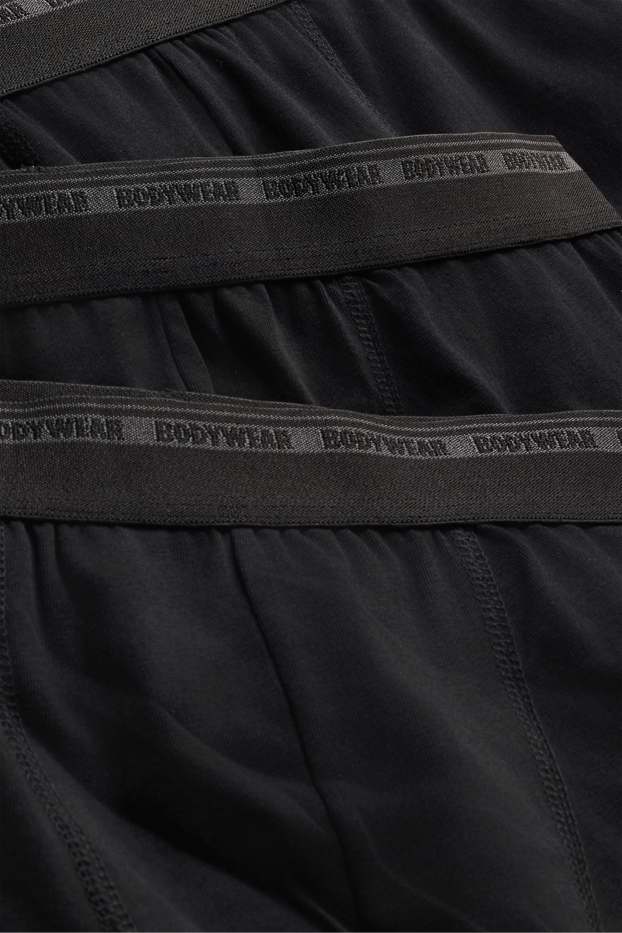Herren - Multipack 3er - Trunks - schwarz