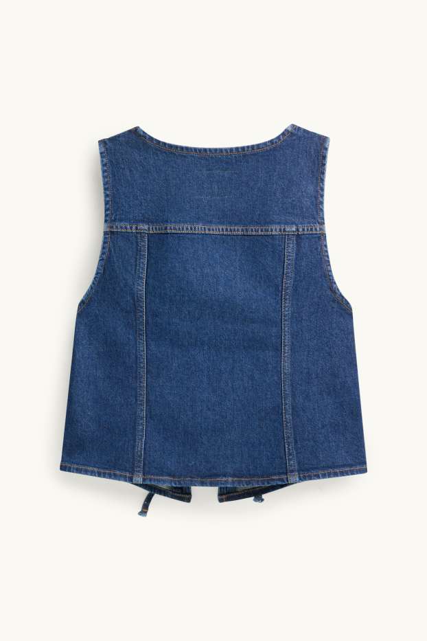 Damen - Jeans-Top - dunkelblau