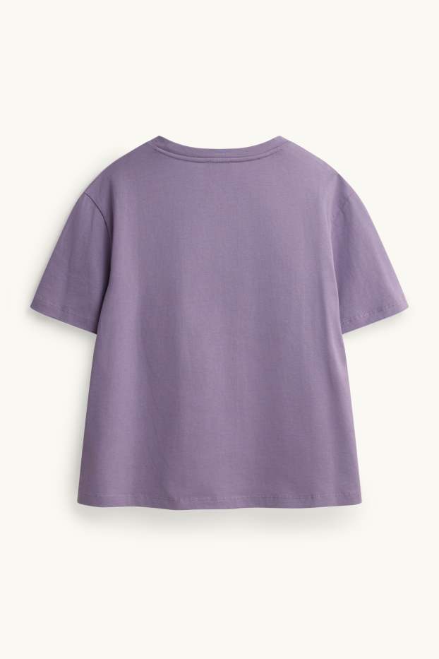 Femmes - T-shirt - regular fit - violet