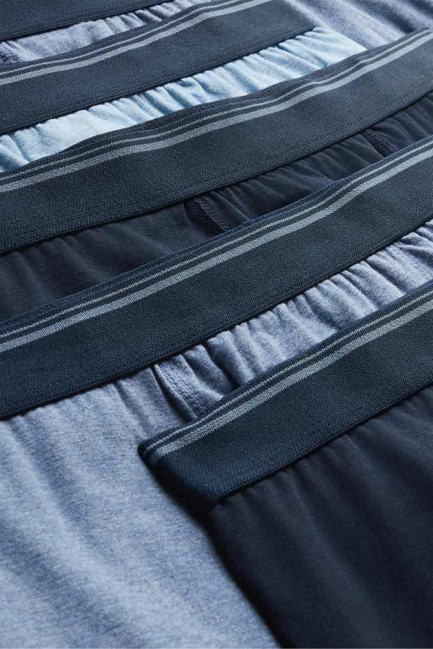 Herren - Multipack 5er - Trunks - blau