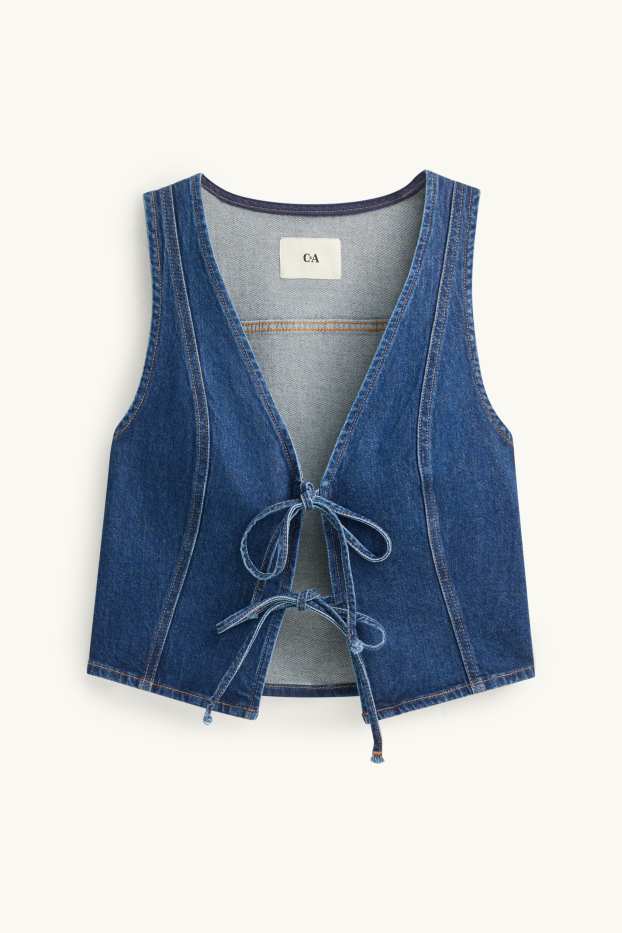 Damen - Jeans-Top - dunkelblau
