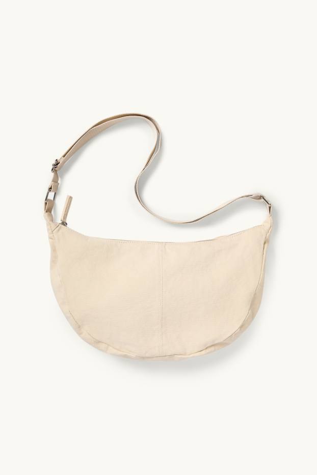 Dámské - Taška přes rameno - hnědá/béžová