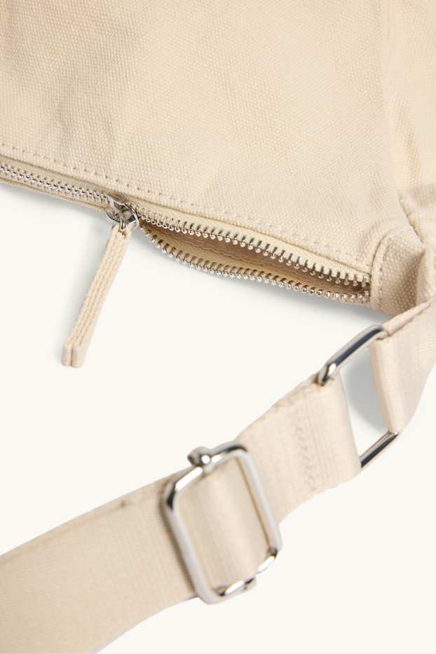 Dámské - Taška přes rameno - hnědá/béžová