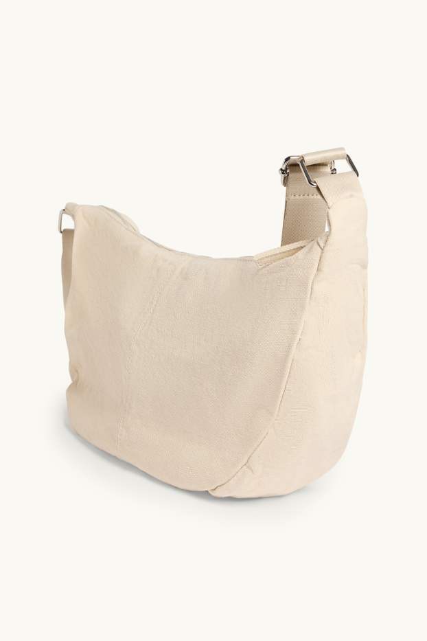 Dámské - Taška přes rameno - hnědá/béžová