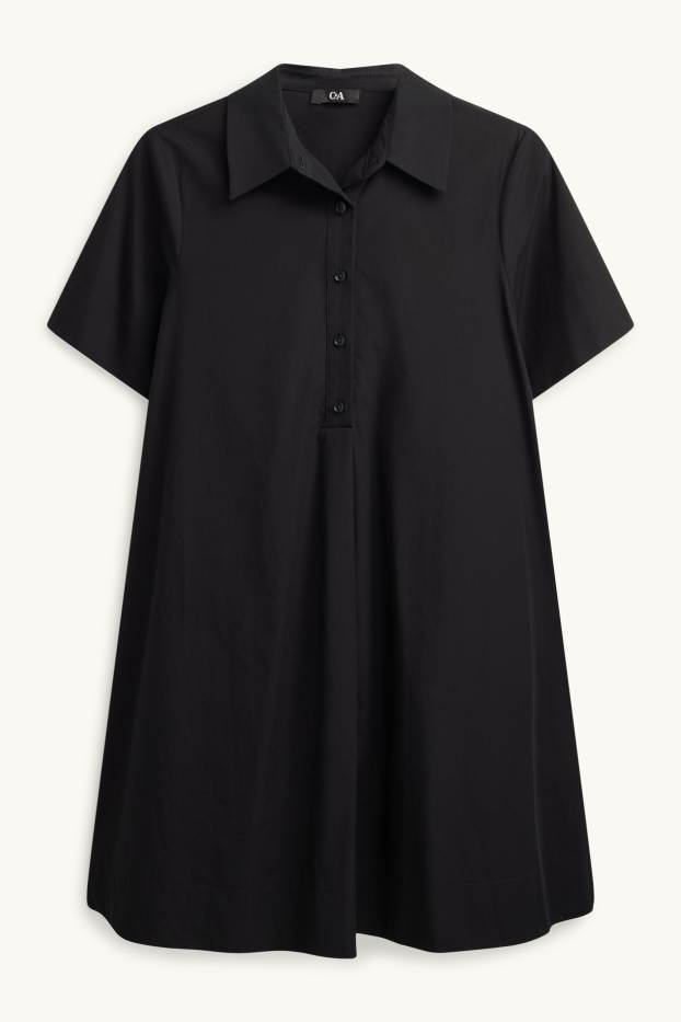 Femmes - Robe évasée - noir