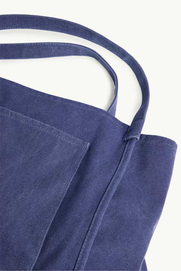 Femmes - Grand cabas - jean bleu foncé