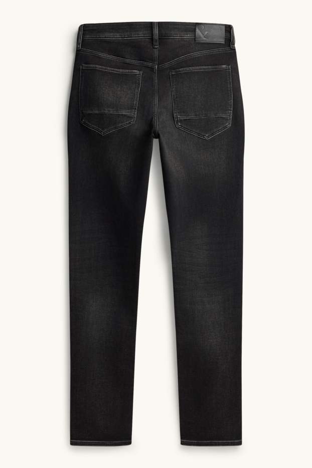 Hommes - Slim jean - Flex jog denim - jean gris foncé