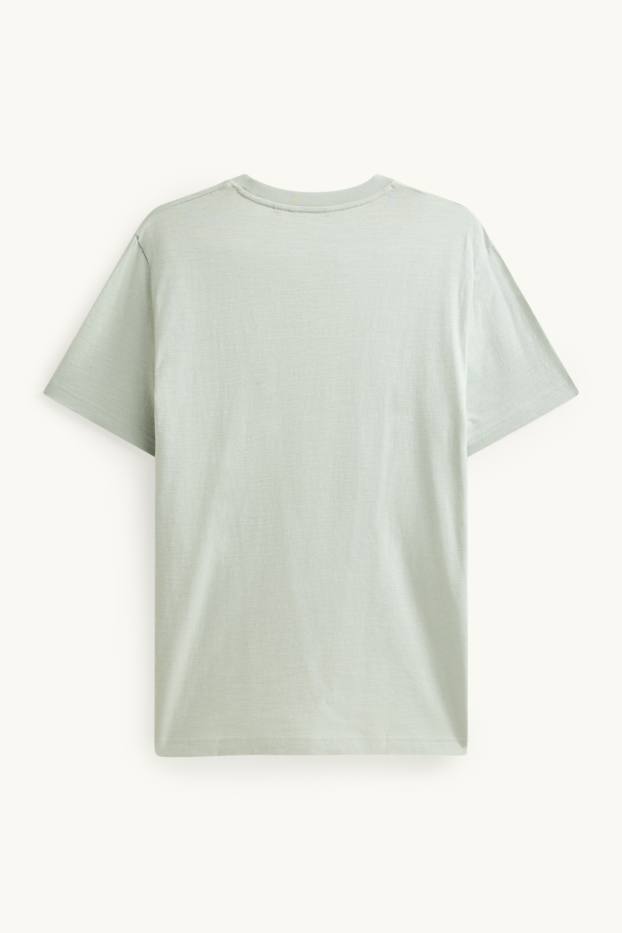 Herren - T-Shirt - Regular Fit - hellgrün