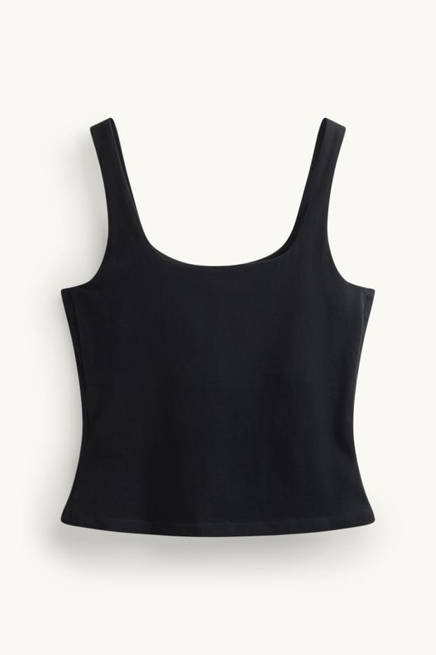Damen - Top - schwarz
