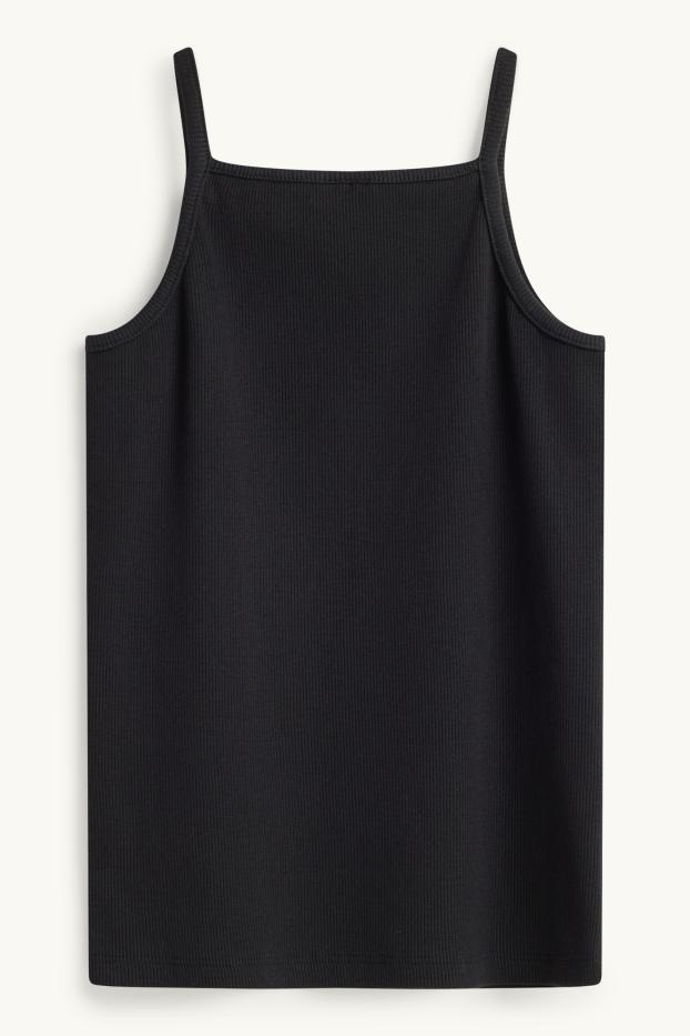 Enfants filles - CapyFun - ensemble - T-shirt et top - 2 pièces - blanc