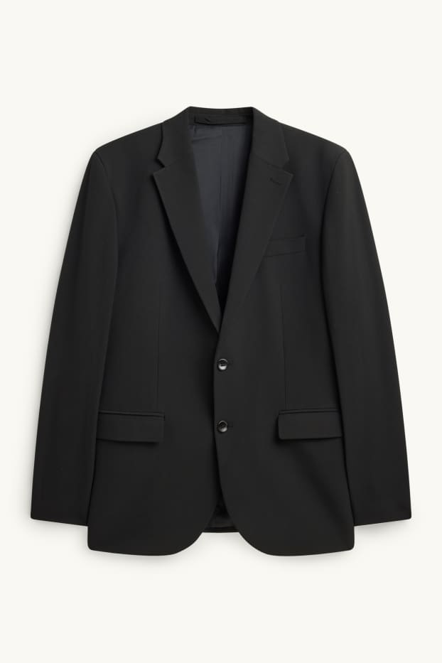Uomo - Giacca coordinabile - regular fit - Flex - nero
