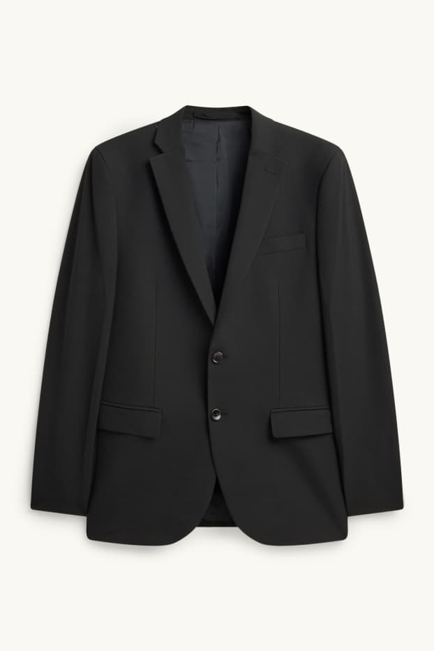 Bărbați - Sacou modular - slim fit - Flex - negru