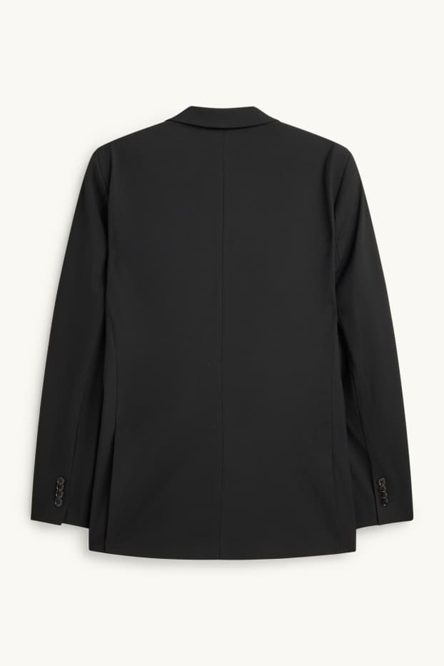 Bărbați - Sacou modular - slim fit - Flex - negru