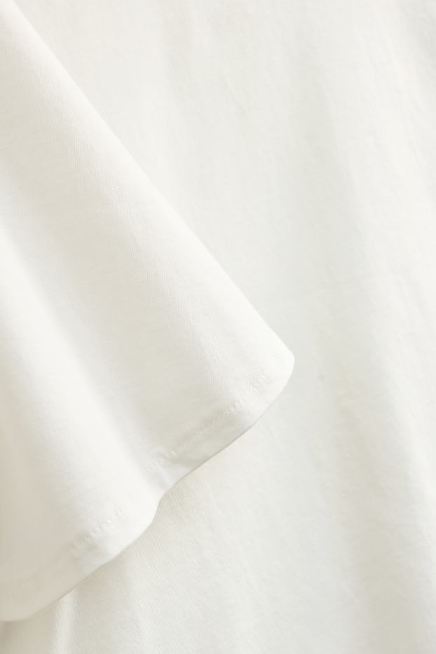 Femmes - T-shirt - regular fit - blanc