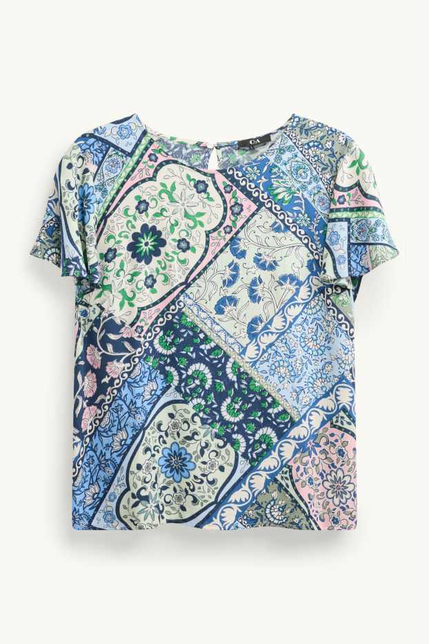 Donna - Blusa - fantasia - blu