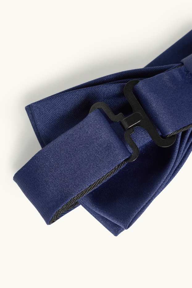 Hommes - Nœud papillon - bleu foncé