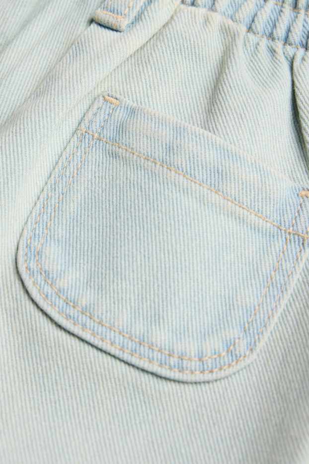 Neonate - Fiocchetto - jeans per neonate - jeans azzurro