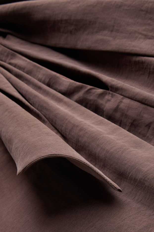 Dona - Vestit de línia A - marró