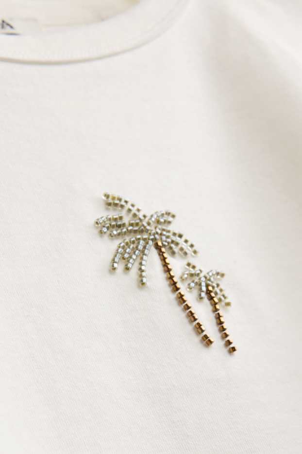 Dames - T-shirt - slim fit - wit