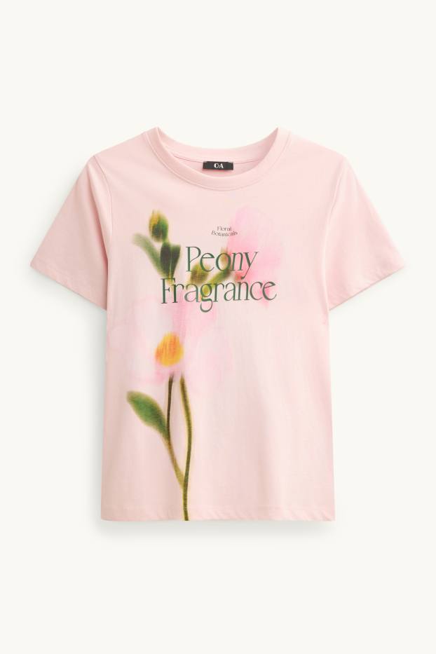 Dona - Samarreta de màniga curta - regular fit - rosa
