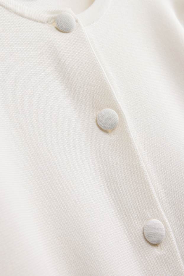 Femmes - Gilet de maille - blanc