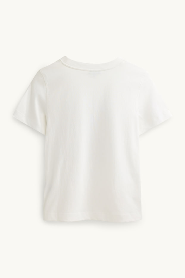Dona - Samarreta de màniga curta - regular fit - blanc