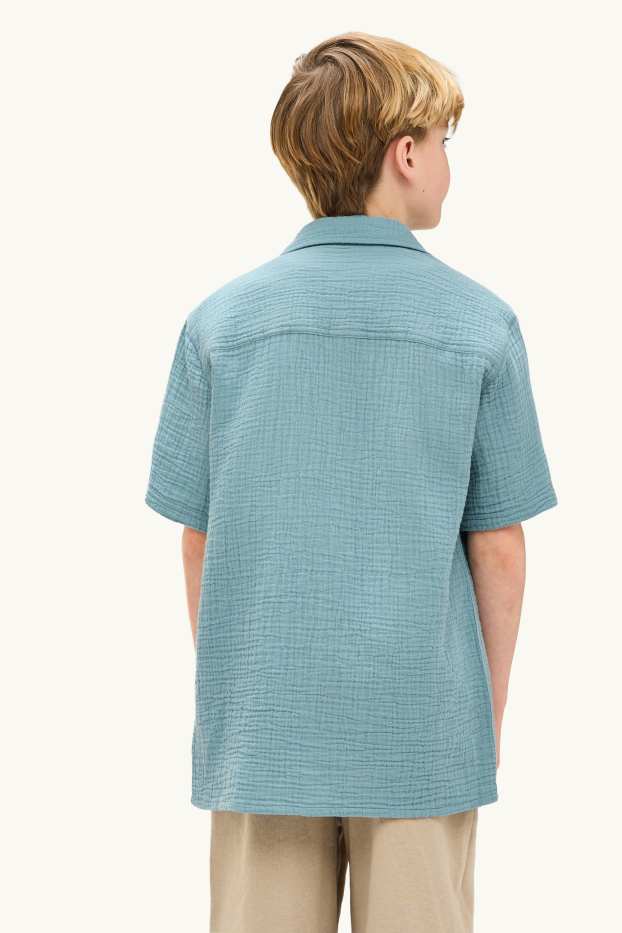 Children Boys - Shirt - blue