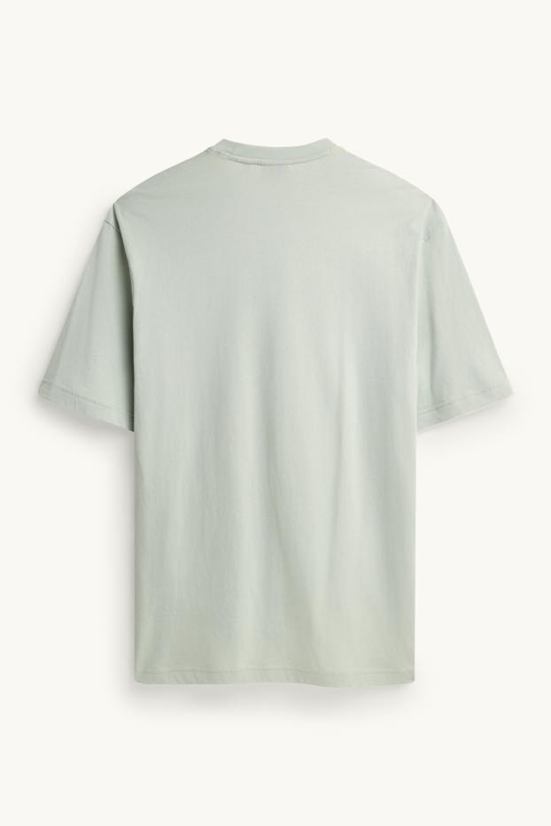 Herren - T-Shirt - Relaxed Fit - hellgrün