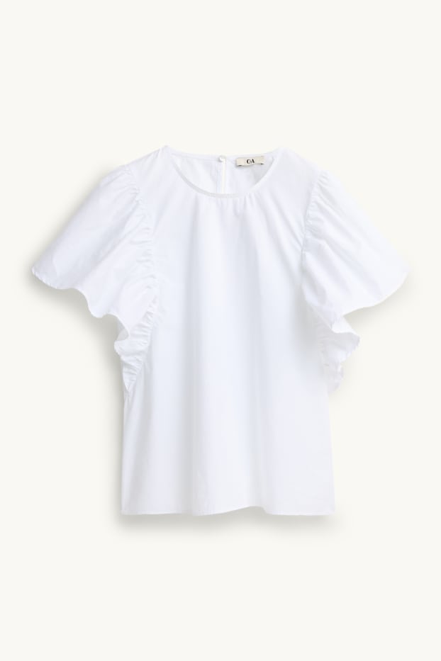 Women - Blouse - white