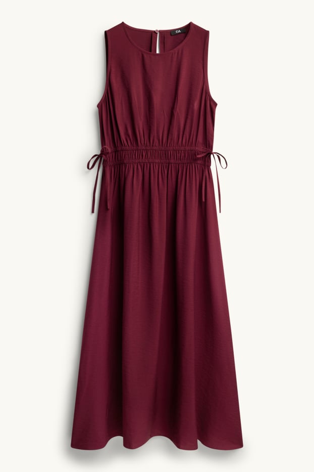 Mujer - Vestido - straight fit - burdeos