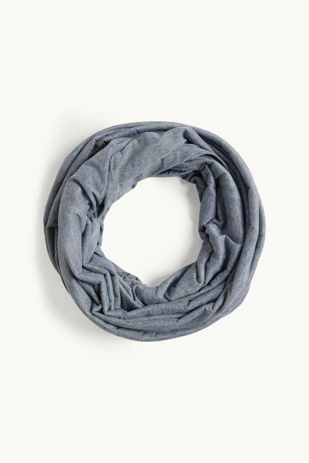 Damen - Loop Schal - grau