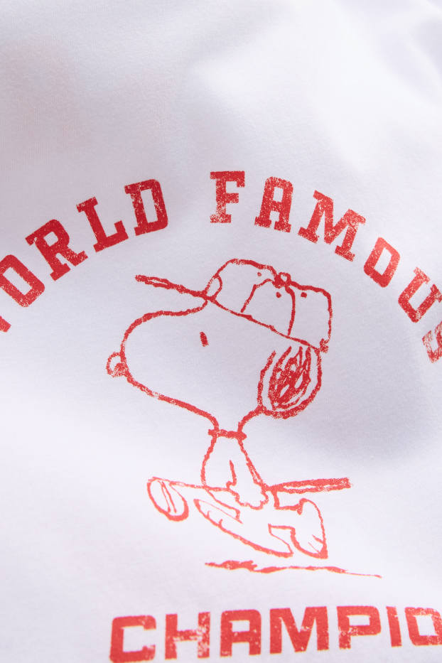 Hommes - T-shirt - relaxed fit - Peanuts - blanc