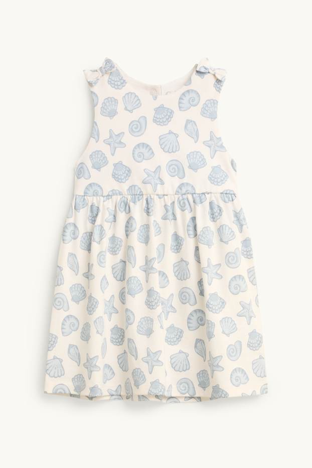 Bebeluși - fete - Rochie bebeluși - alb-crem